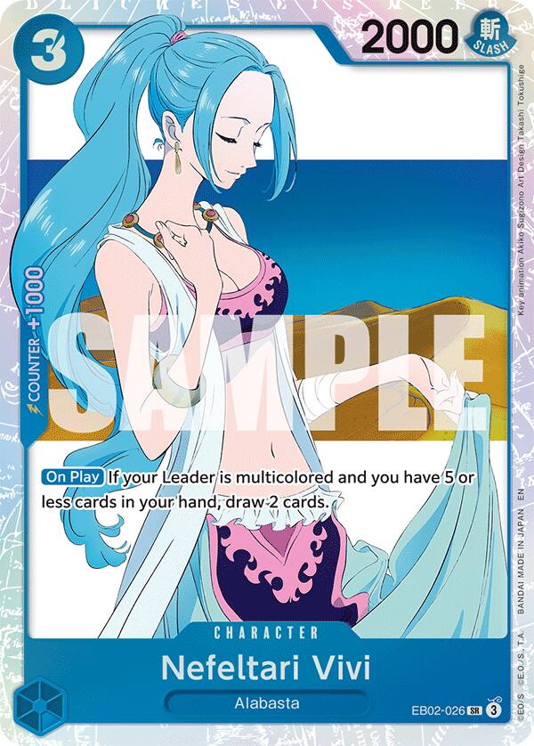 One Piece Card Game: Nefeltari Vivi [EB-02 - EB02-026]