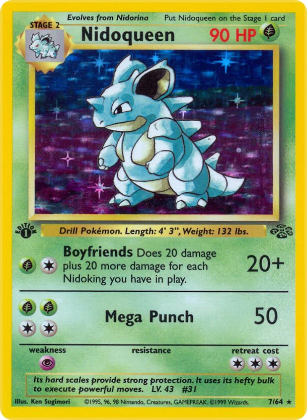 Pokemon TCG: Nidoqueen (7) [JU - 07/64]