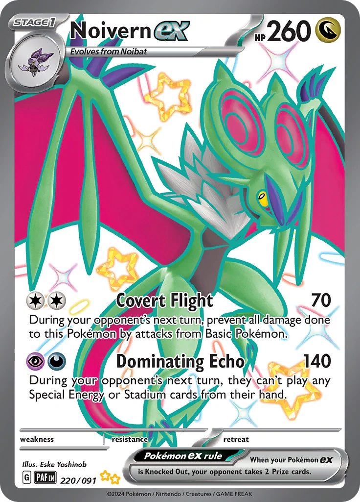 Pokemon TCG: Noivern ex - 220/091 [PAF - 220/091]