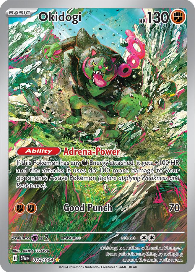 Pokemon TCG: Okidogi [SFA - 074/064]