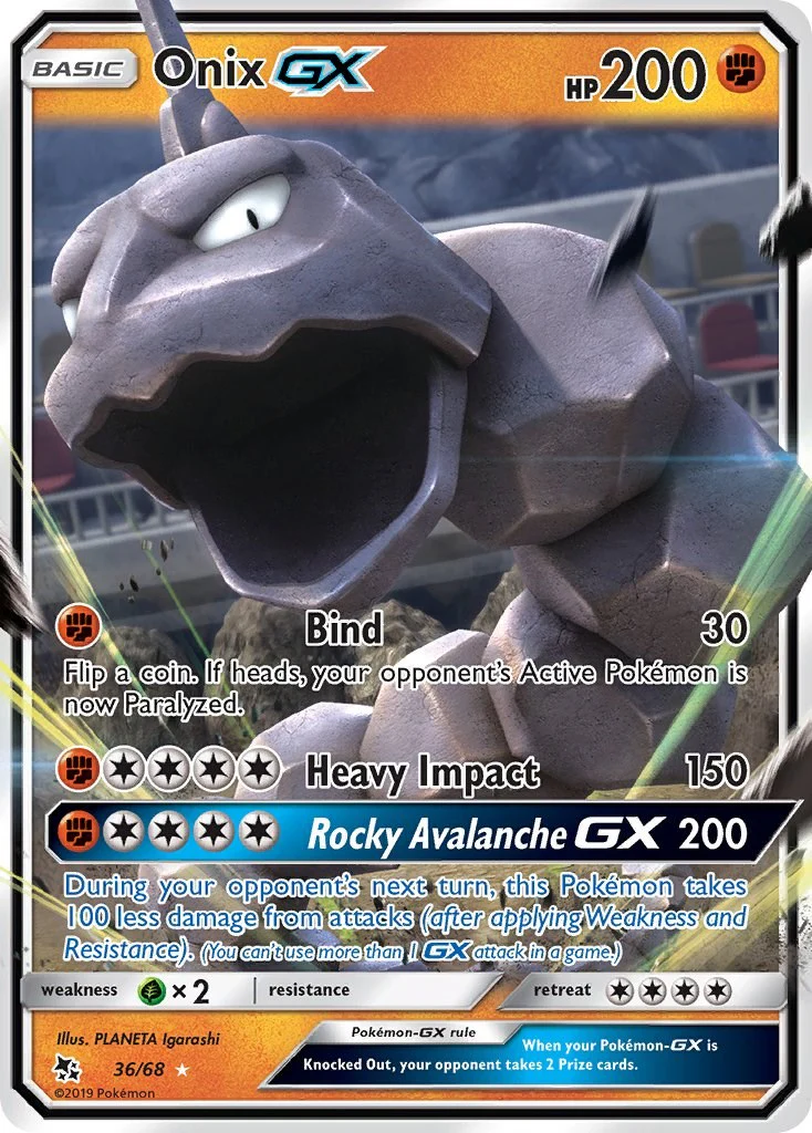 Pokemon TCG: Onix GX [HIF - 36/68]