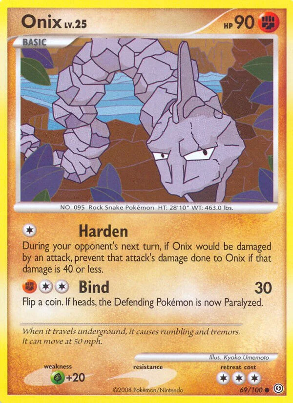 Pokemon TCG: Onix [SF - 69/100]