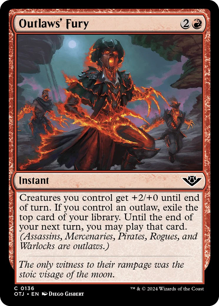 Magic: The Gathering - Outlaws' Fury [OTJ - 136]