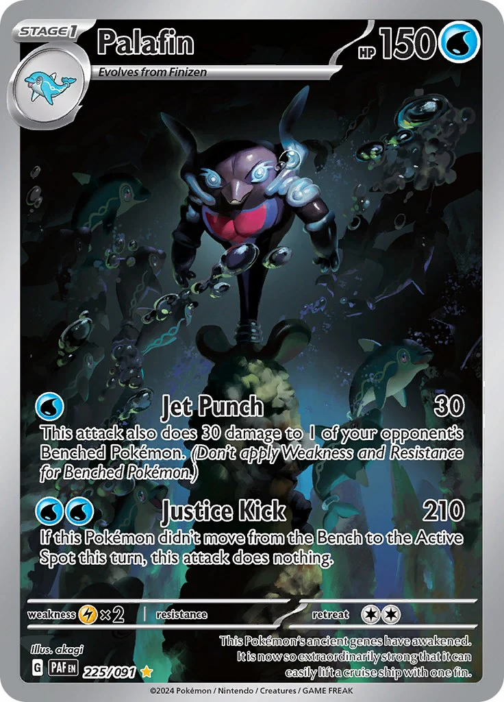 Pokemon TCG: Palafin - 225/091 [PAF - 225/091]