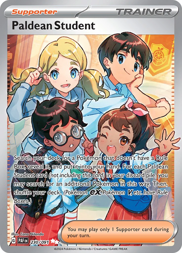Pokemon TCG: Paldean Student - 230/091 [PAF - 230/091]