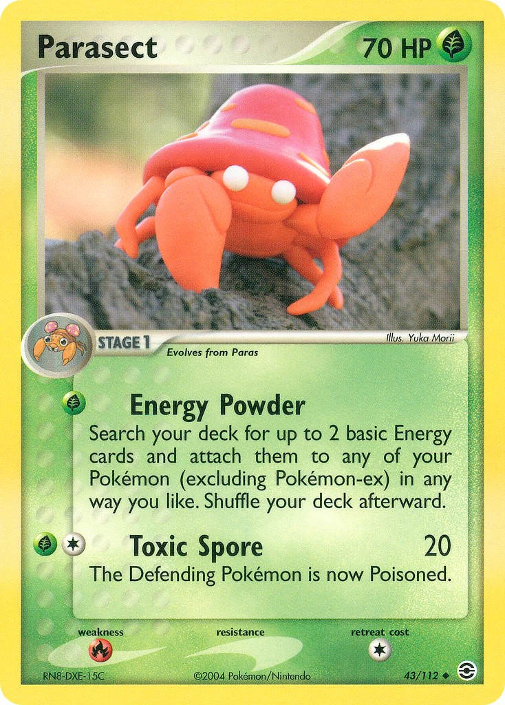 Pokemon TCG: Parasect [RG - 43/112]