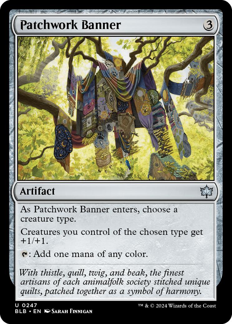 Magic: The Gathering - Patchwork Banner [BLB - 247]