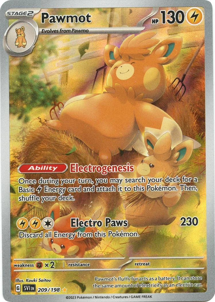 Pokemon TCG: Pawmot - 209/198 [SVI - 209/198]