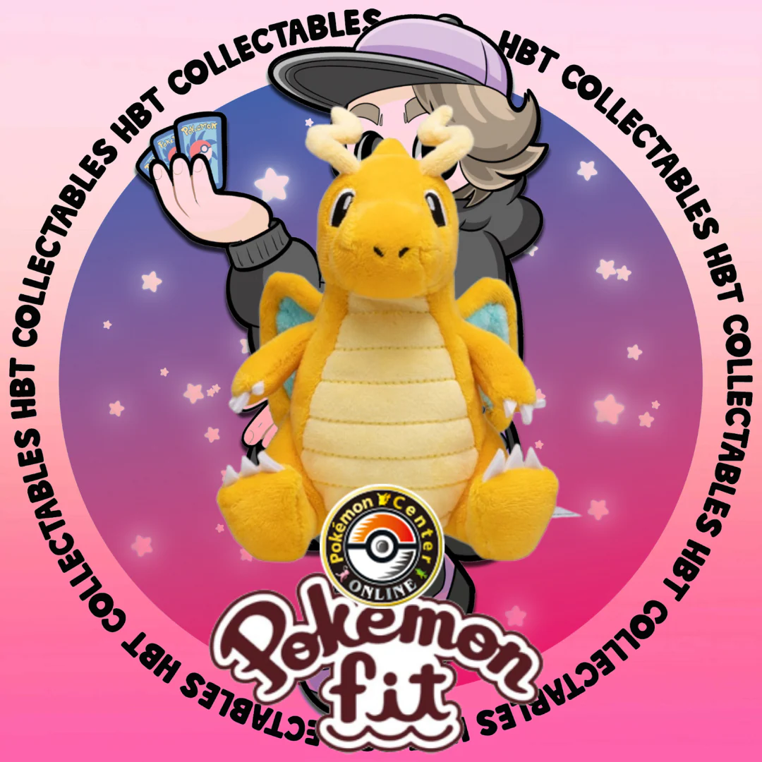 PC JPN: Pokemon Fit Plush Dragonite (Common)