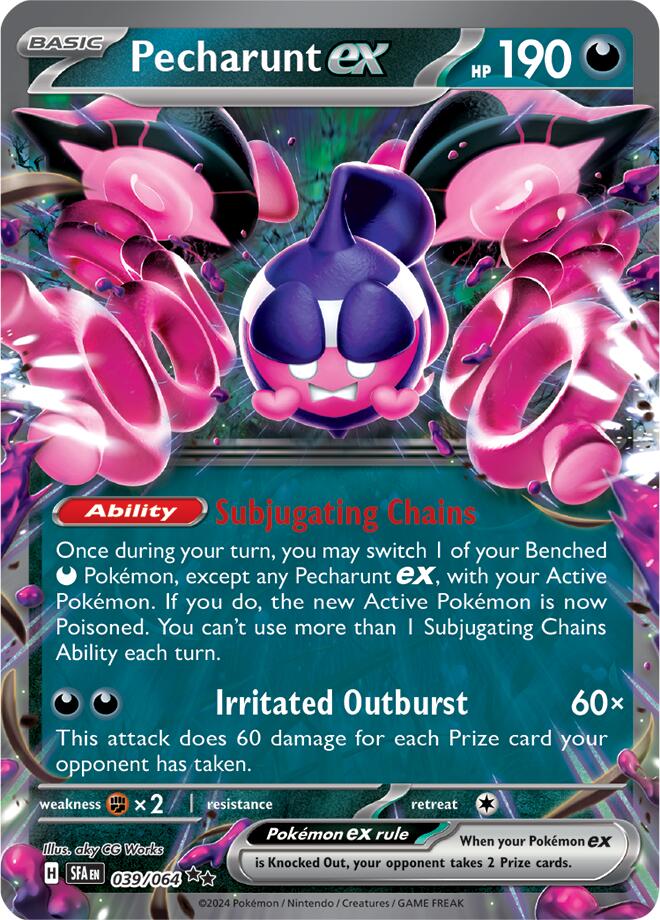 Pokemon TCG: Pecharunt ex - 039/064 [SFA - 039/064]