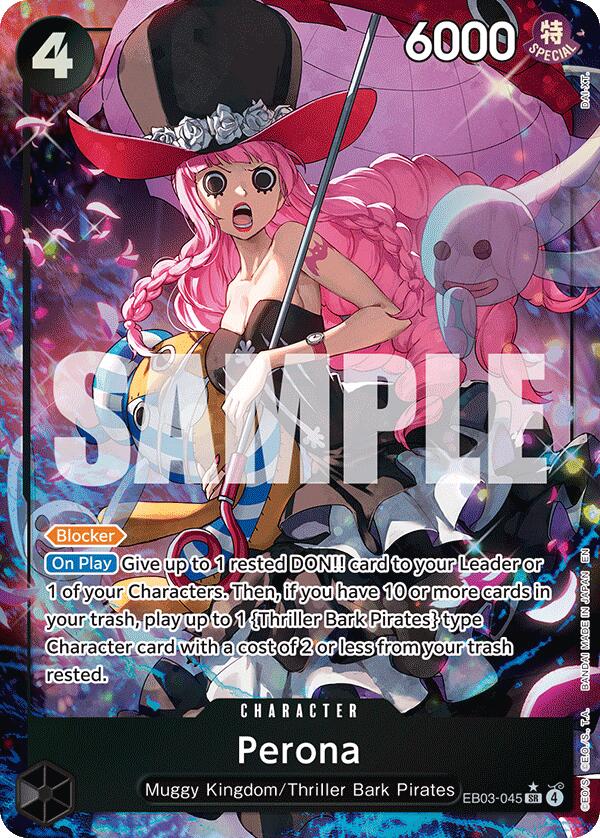 One Piece: Perona (045) (Alternate Art) [EB-03 - EB03-045]