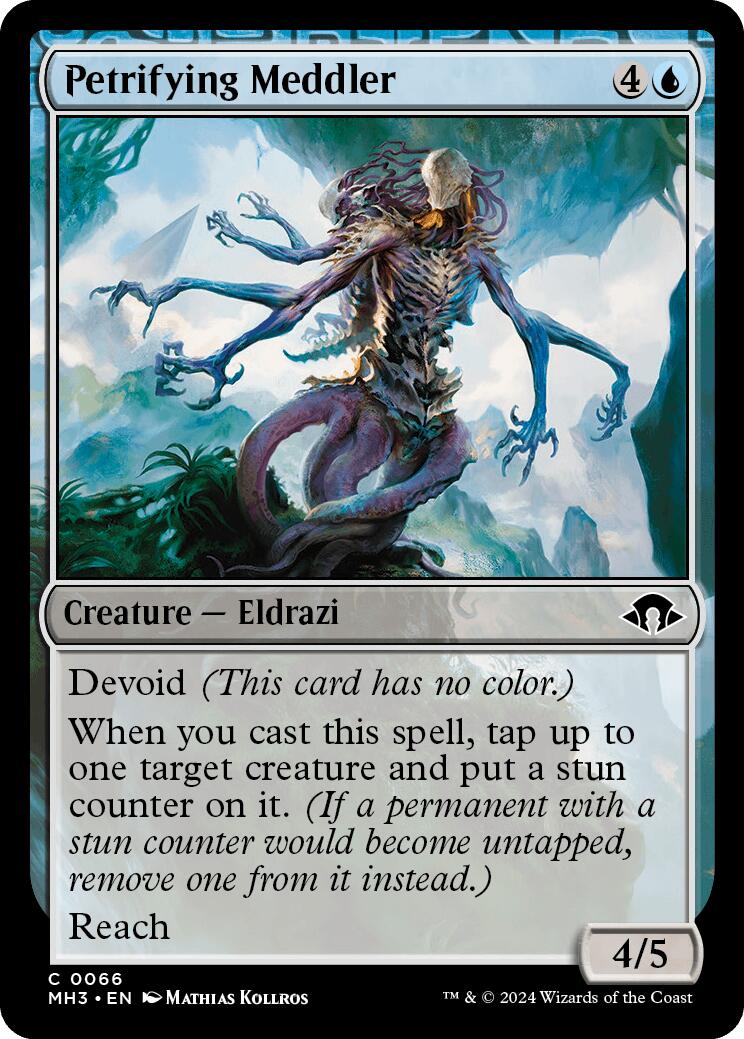 Magic: The Gathering - Petrifying Meddler [MH3 - 66]