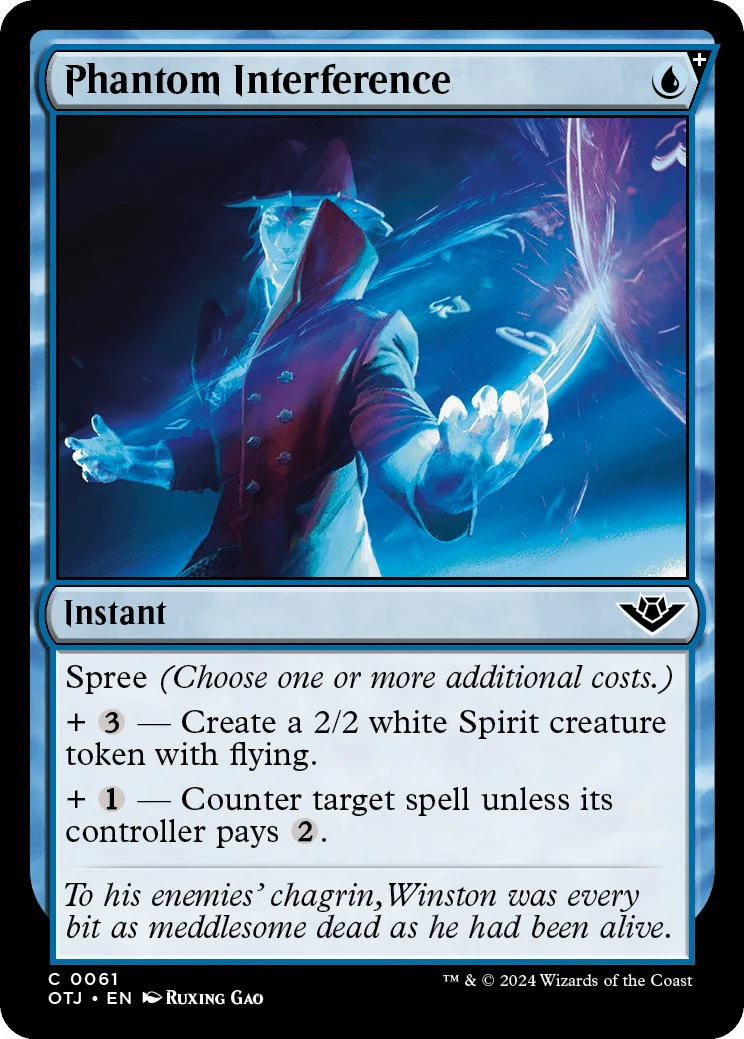 Magic: The Gathering - Phantom Interference [OTJ - 61]