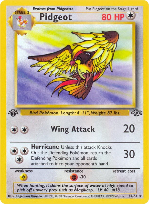 Pokemon TCG: Pidgeot (24) [JU - 24/64]