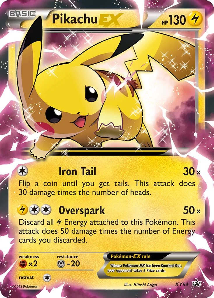 Pokemon TCG: Pikachu EX - XY84 [PR - XY84]