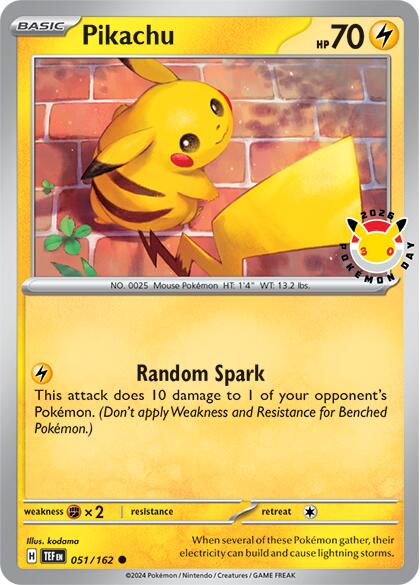 Pokemon TCG: Pikachu (Pokemon Day 2026) [MCAP - 051/162]