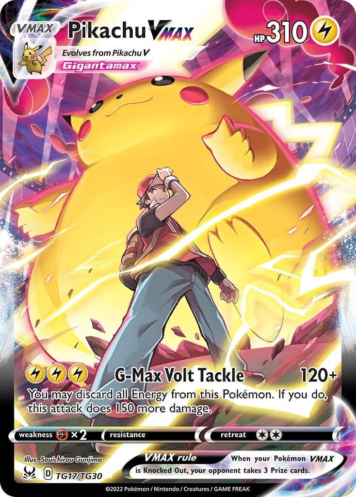 Pokemon TCG: Pikachu VMAX [SWSH11: TG - TG17/TG30]