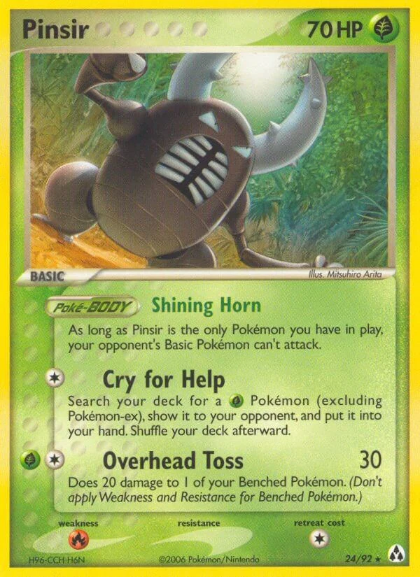 Pokemon TCG: Pinsir [LM - 24/92]
