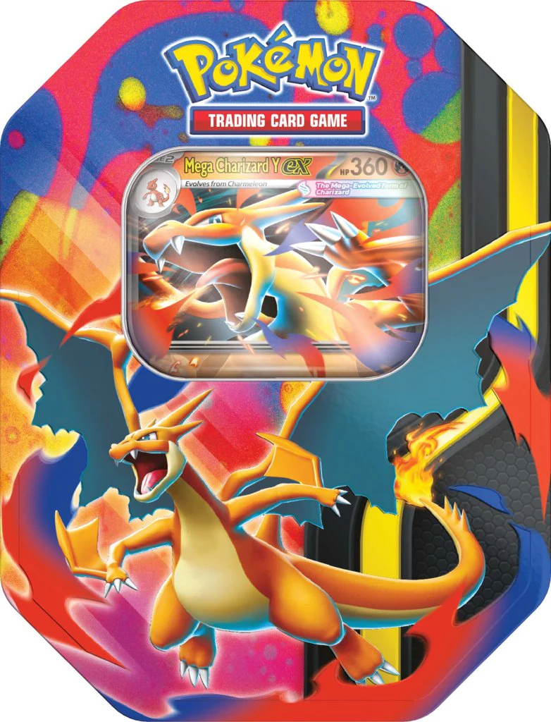 Pokémon TCG: Mega Charizard Tin - Image 2