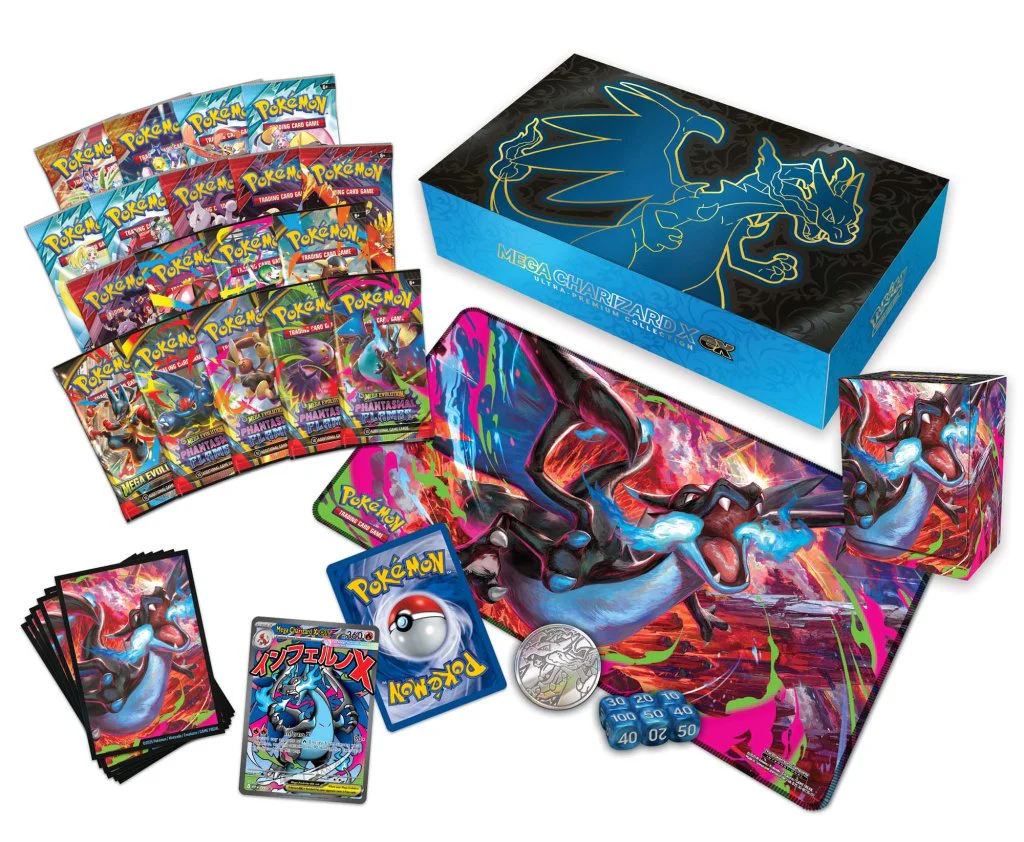 Pokemon TCG: Mega Charizard X ex Ultra-Premium Collection - Image 5