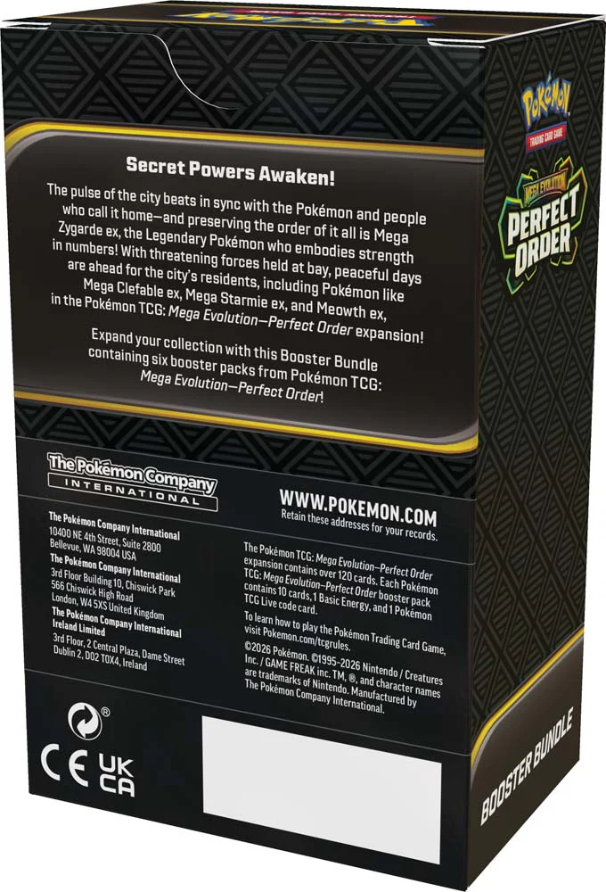 Pokémon TCG: Mega Evolution— Perfect Order Booster Bundle - Image 2