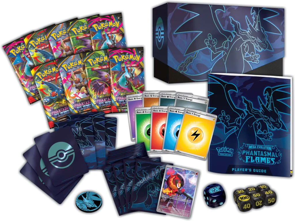 Pokemon TCG: Mega Evolution - Phantasmal Flames Elite Trainer Box - Image 5