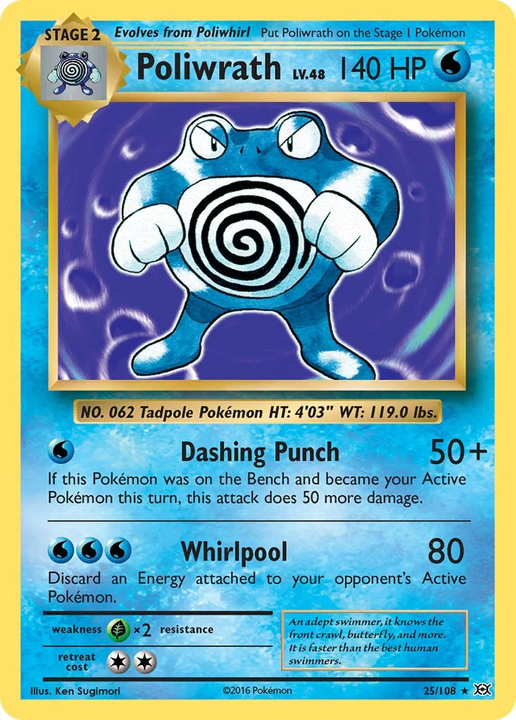 Pokemon TCG: Poliwrath [EVO - 25/108]