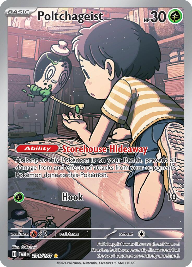 Pokemon TCG: Poltchageist - 171/167 [TWM - 171/167]