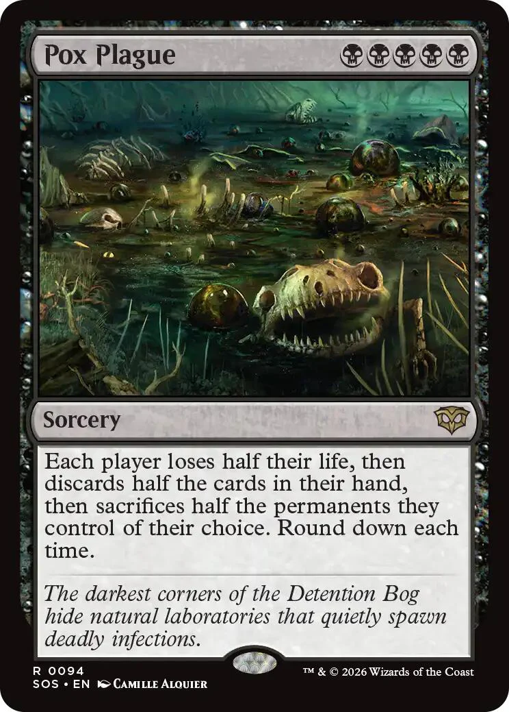 Magic: The Gathering - Pox Plague [SOS - 94]