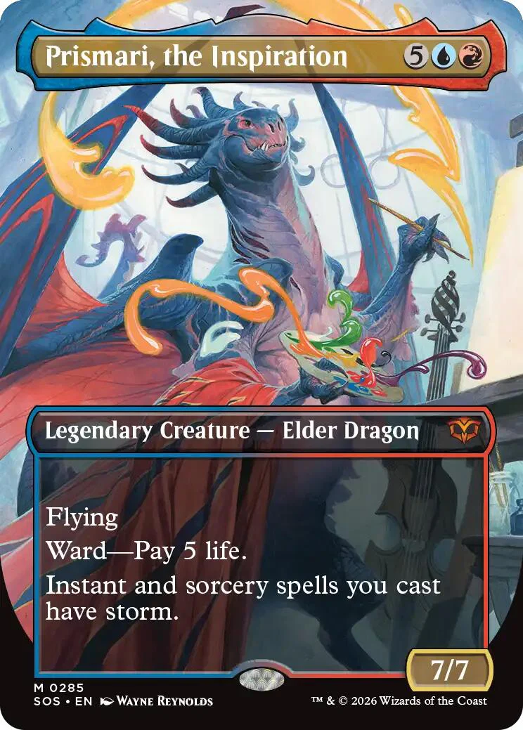 Magic: The Gathering - Prismari, the Inspiration (Borderless) [SOS - 285]