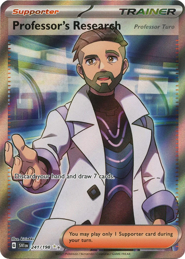 Pokemon TCG: Professor's Research - 241/198 [SVI - 241/198]