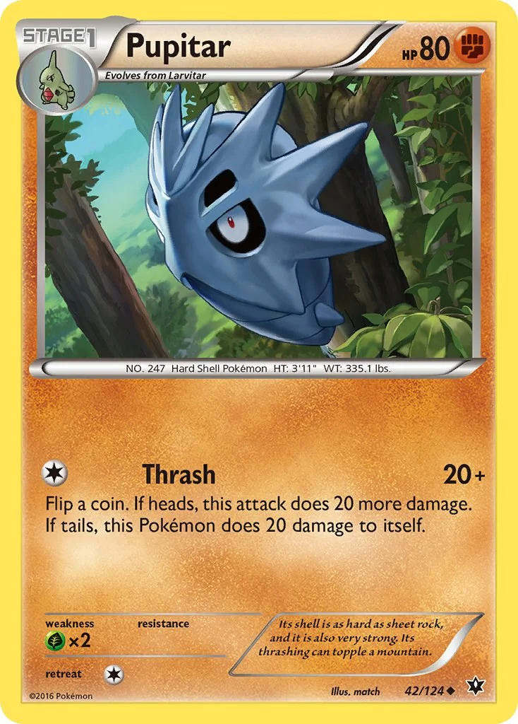 Pokemon TCG: Pupitar [FCO - 42/124]