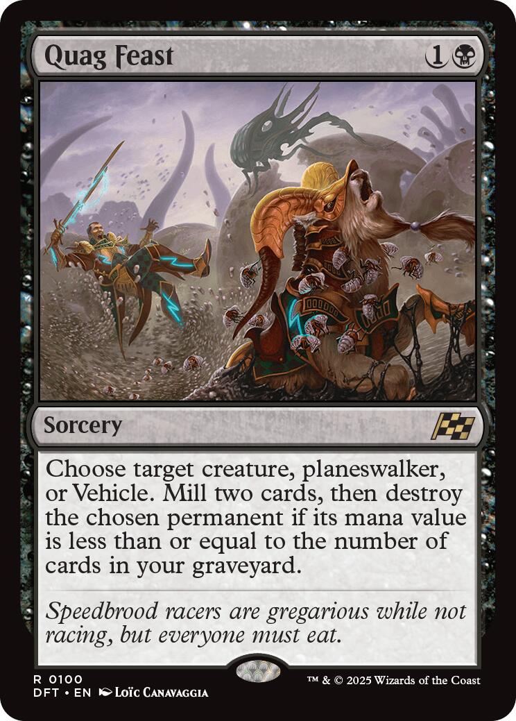 Magic: The Gathering - Quag Feast [DFT - 100]