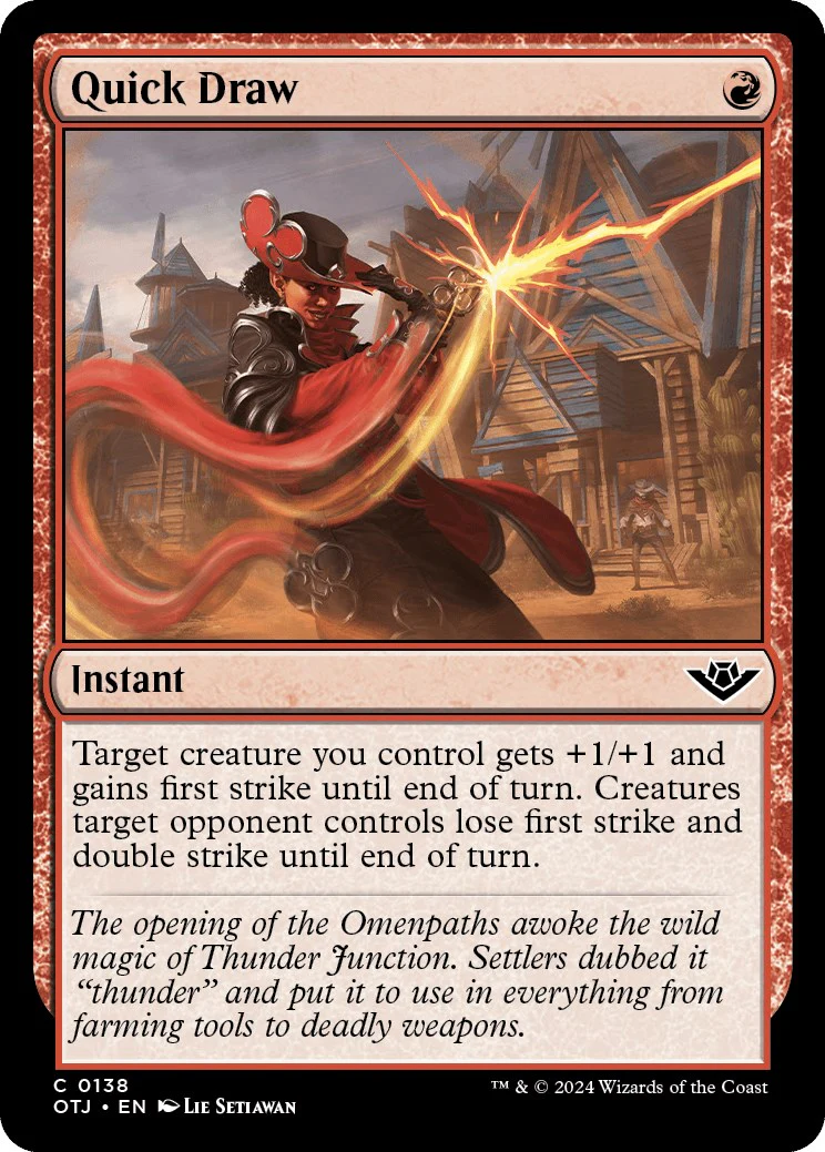 Magic: The Gathering - Quick Draw [OTJ - 138]