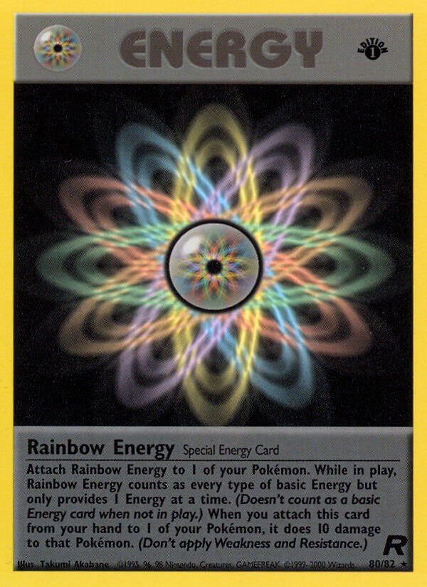 Pokemon TCG: Rainbow Energy (80) [TR - 80/82]