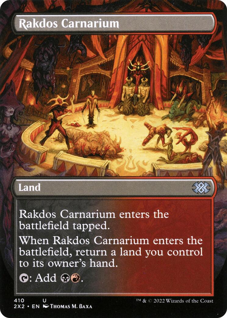 Magic: The Gathering - Rakdos Carnarium (Borderless) [2X2 - 410]