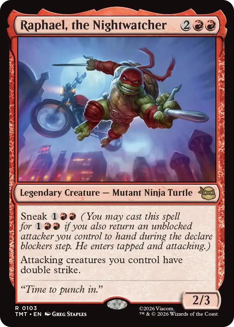 Magic: The Gathering - Raphael, the Nightwatcher [TMT - 103]