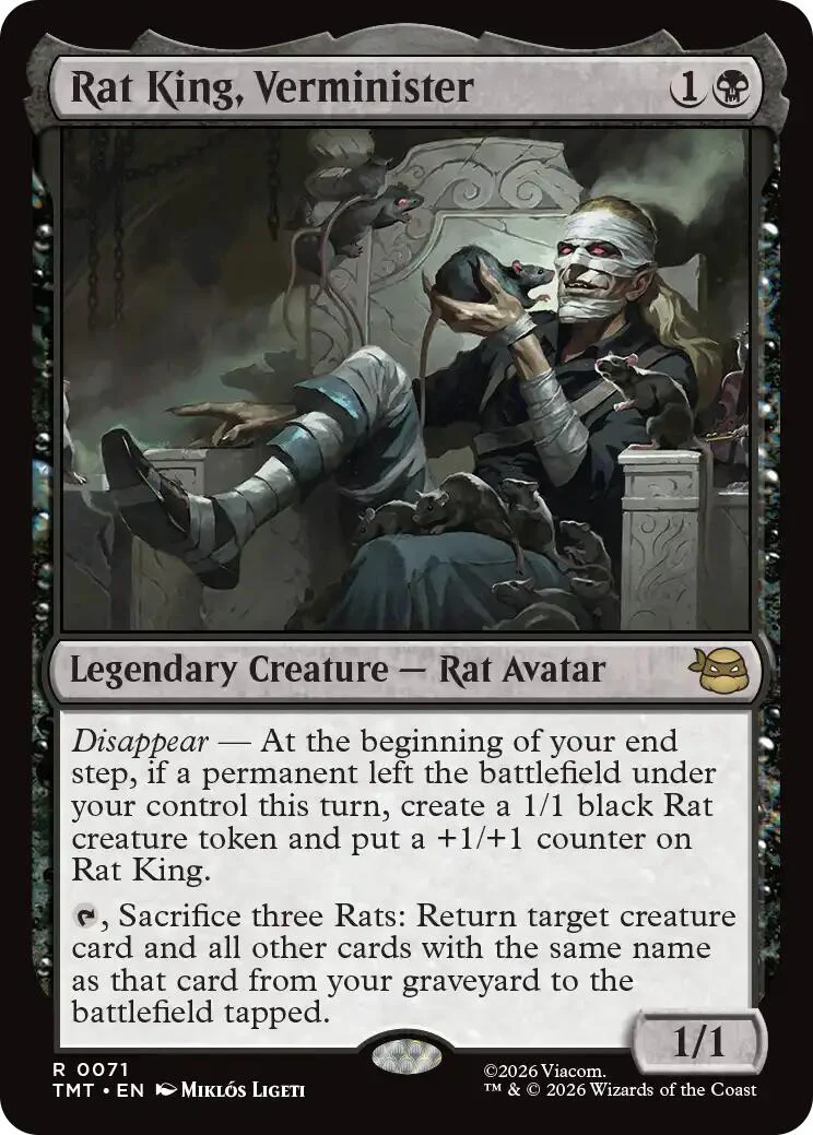 Magic: The Gathering - Rat King, Verminister [TMT - 71]