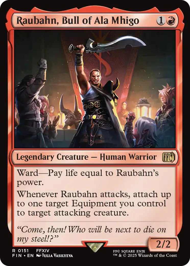 Magic: The Gathering - Raubahn, Bull of Ala Mhigo [FIN - 151]