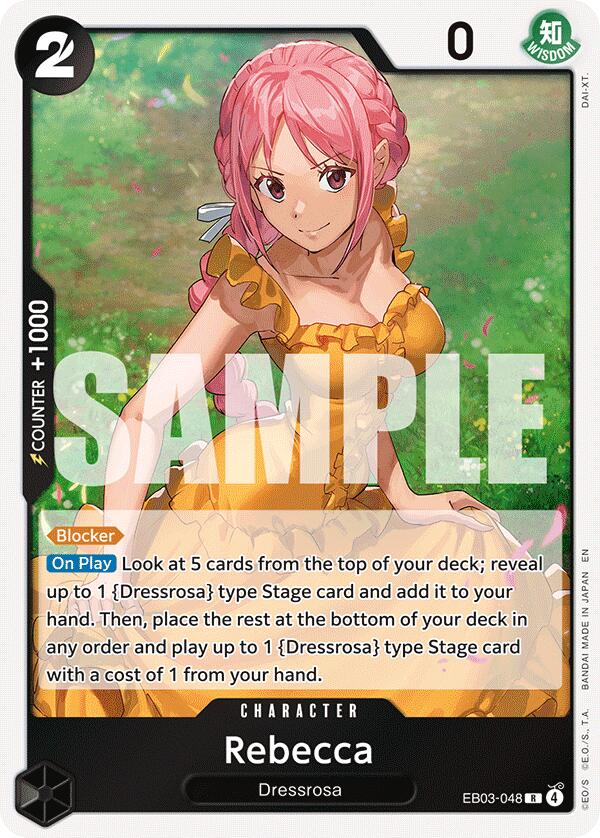 One Piece Card Game: Rebecca [EB-03 - EB03-048]