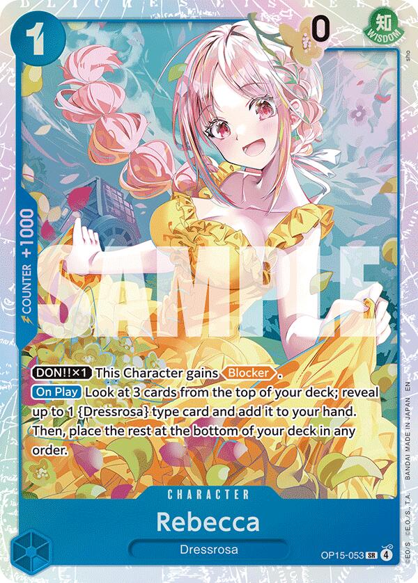 One Piece Card Game: Rebecca (OP15-053) [OP15-EB04 - OP15-053]