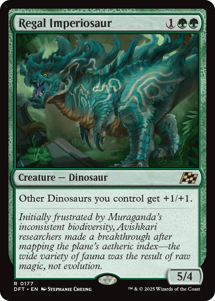 Magic: The Gathering - Regal Imperiosaur [DFT - 177]
