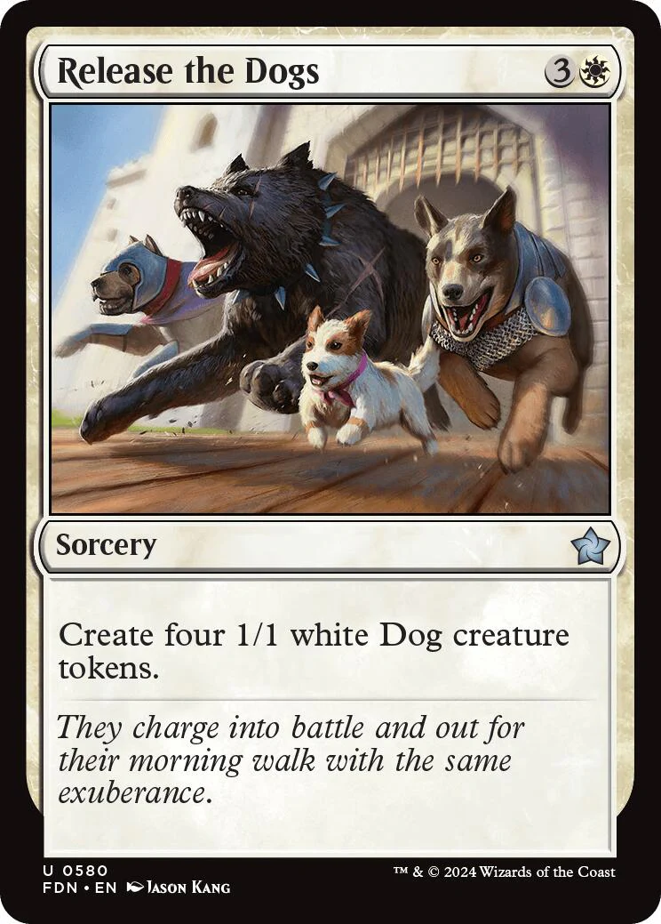 Magic: The Gathering - Release the Dogs [FDN - 580]