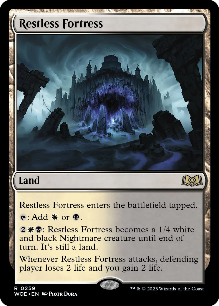 Magic: The Gathering - Restless Fortress [WOE - 259]
