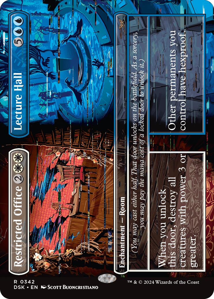 Magic: The Gathering - Restricted Office // Lecture Hall (Borderless) [DSK - 342]