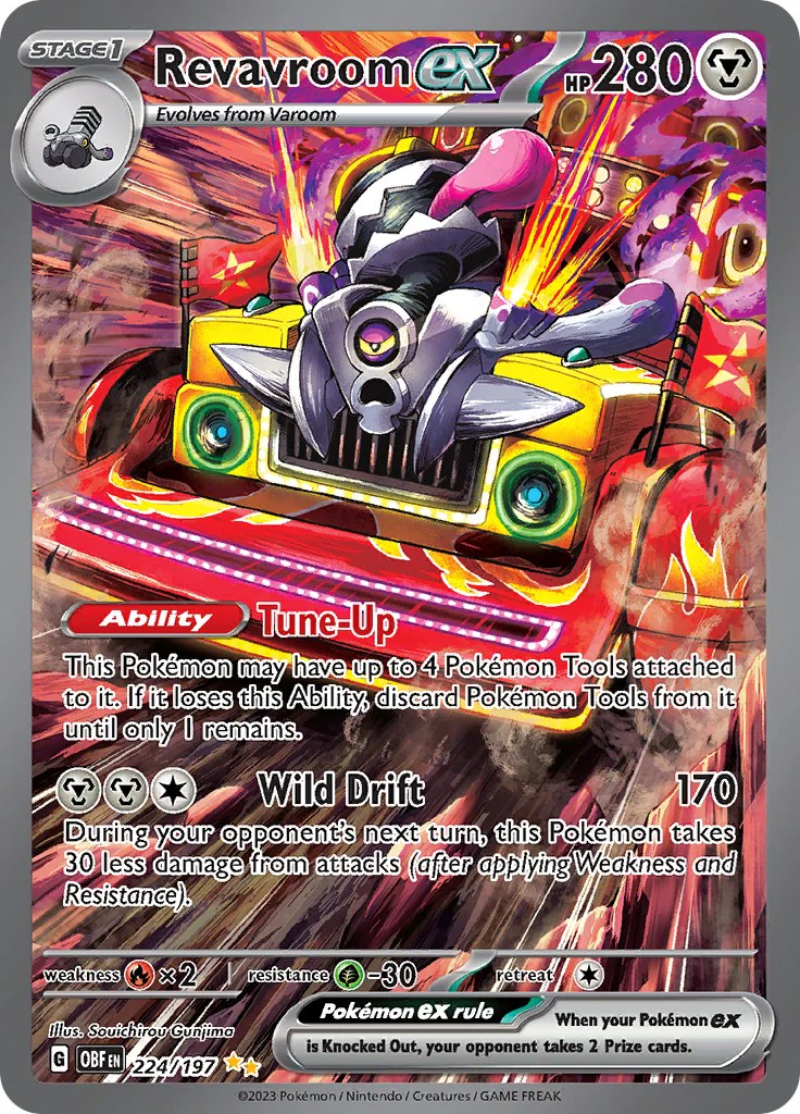 Pokemon TCG: Revavroom ex - 224/197 [OBF - 224/197]