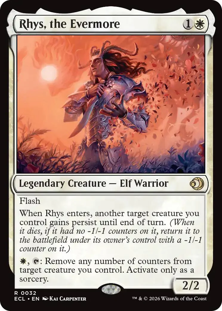 Magic: The Gathering - Rhys, the Evermore [ECL - 32]
