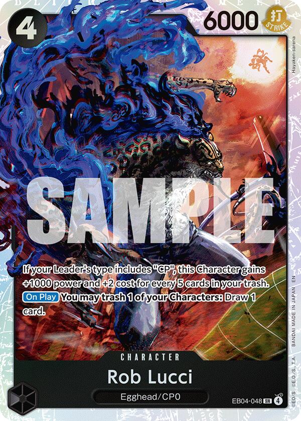 One Piece Card Game: Rob Lucci [OP15-EB04 - EB04-048]