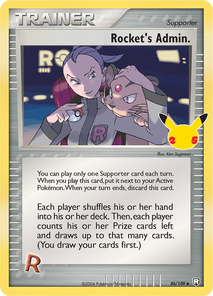 Pokemon TCG: Rocket's Admin. [CCC - 86/109]