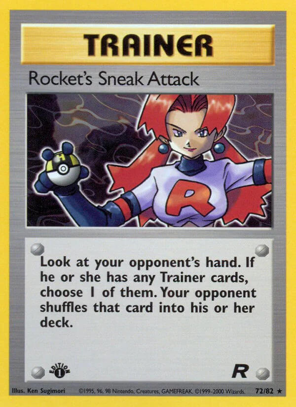 Pokemon TCG: Rocket's Sneak Attack (72) [TR - 72/82]